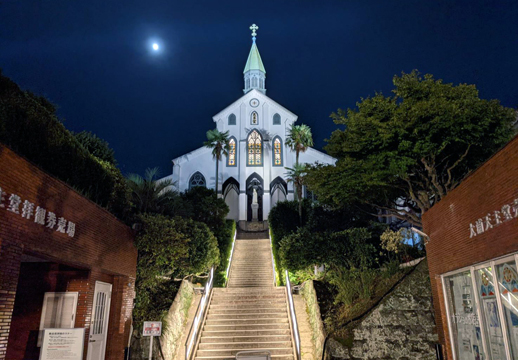 大浦天主堂夜景